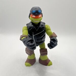 Teenage Mutant Ninja‎ Turtles Michaelangelo HOT ROD ROAD RACER Figure 2014